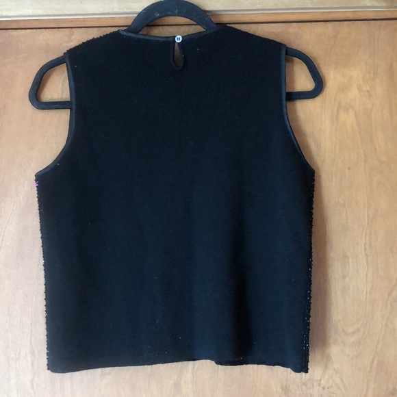 Valerie Stevens beaded wool tank top - Picture 6 of 7